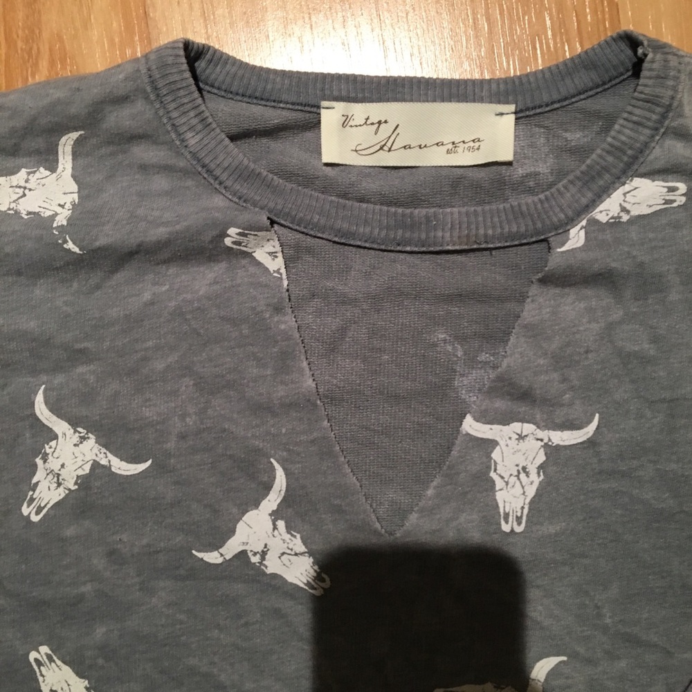 Distressed Pull Over. Never Been Worn. - image 3